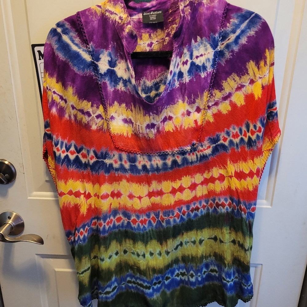 Colorful Boho Top